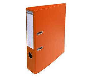 Exacompta - Ref. 53744E - Box of 10 A4 Prem'Touch lever arch files - Spine 70 mm - Mechanical 75 mm - External dimensions: 32 x 29 x 7 cm - A4 file format - Colour: Orange