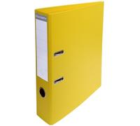 Exacompta - Ref. 53749E - Box of 10 Prem'Touch A4 lever arch files - Spine 70 mm - Mechanical 75 mm - External dimensions: 32 x 29 x 7 cm - Format to file A4 - Colour: Yellow
