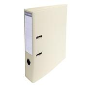 Exacompta - Ref 53750E - Prem'Touch PVC Lever Arch File - 320 x 290mm in Size, 2 Rings, Can Hold A4 Documents, 70mm Spine, 75mm Rings, FSC-Certified - Mastic Cover