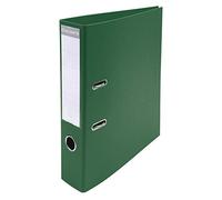 Exacompta - Ref 53753E - Prem'Touch PVC Lever Arch File - 320 x 290mm in Size, 2 Rings, Can Hold A4 Documents, 70mm Spine, 75mm Rings, FSC-Certified - Dark Green Cover