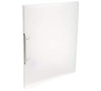 Exacompta - Ref. 54160E - 1 Chromaline translucent flexible PP binder - 2 round rings, diameter 15 mm - Spine 20 mm - External dimensions: 32 x 25 cm - Format to file A4 - Colour: colorless