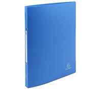 Exacompta - ref. 54192E - 1 flexible binder with OPAK label - 2 round rings, diameter 15 mm - Spine 20 mm - External dimensions: 32 x 25 cm - A4 file format - Colour: light blue