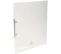 Exacompta - Ref. 54194E - 1 Flexible binder in PP Crystal - 2 round rings, diameter 15 mm - Spine 20 mm - External dimensions: 32 x 25 cm - Format to file A4 - Colour: crystal