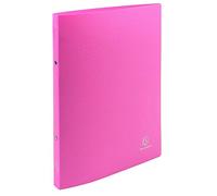 Exacompta - Ref. 54194SE - 1 plain PP binder - 2 rings 15mm - pink