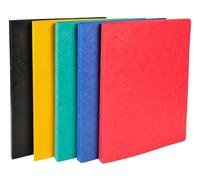 Exacompta - Ref 54250E - Ring Binder - 320 x 250mm in Size, Suitable for Storing A4 Documents, 2 x 15mm O-Rings, 20mm Spine, Genuine Premium Pressboard - Assorted Colours (Pack of 20)