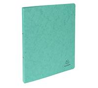 Exacompta - ref. 54253E - 1 Glossy card binder - 2 round rings 15 mm diameter - Spine 20 mm - External dimensions: 32 x 25 cm - A4 file format - Colour: green