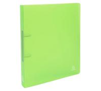 Exacompta - Ref 54363E - Box of 15 Chromaline Binders - 2 Round Rings Diameter 30 mm - Spine 40 mm - External Dimensions: 32 x 27 cm - A4 Maxi File Format - Green