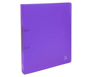 Exacompta - Ref. 54366E - 1 Chromaline binder 2 rings 30mm - 40mm spine - A4+ format - purple