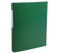 Exacompta - Ref 54383E - PP-Covered Ring Binder - Suitable for Storing A4 Documents, 2 Rings, 40mm Spine, Holds Up To 400 Sheets, Sturdy Cardboard - Green