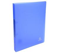 Exacompta - Ref. 544699E - 1 Semi-rigid translucent PP binder - 2 round rings, diameter 20 mm - Spine 30 mm - External dimensions: 32x25 cm - Format to file A4 - 5 random colors