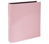 Exacompta Ring Binder 2 Rings 25mm Plastic Coated A4 Pink