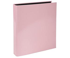 Exacompta - ref. 54566E - 1 Aquarel rigid binder - 2 D-rings of 25 mm - Spine 40 mm - External dimensions: 31.5 x 30 cm - Format to file A4 - Colour: pink