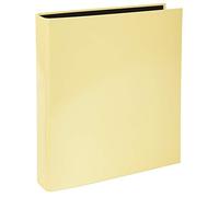 Exacompta - ref. 54569E - 1 Aquarel rigid binder - 2 D-rings of 25 mm - Spine 40 mm - External dimensions: 31.5 x 30 cm - A4 file format - Colour: lemon yellow