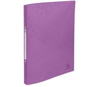 Exacompta - Ref 54910E - Box of 20 Pop'N Co Flexible Binders - Recycled PP - 2 Round Rings - 20mm Spine - External Size: 32x25cm - File Format A4-4 Assorted Colours