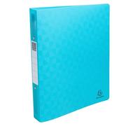 Exacompta - Ref 54930E - Box of 12 semi-Rigid Pop'N Co Binders - Recycled PP - 2 Round Rings - 40mm Spine - External Size: 32x27cm - Format to File A4 Maxi - 4 Assorted Colours