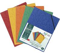 Exacompta - Ref 555410E - Elasticated Folder - 240 x 320mm in Size, Suitable fo