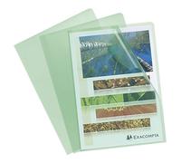 Valuex ValueX Cut Flush Folder A4 Grain PP Green (Pack 10) 56113E