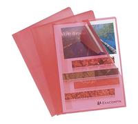 Valuex ValueX Cut Flush Folder A4 Grain Polypropylene Red (Pack 10) 56115E