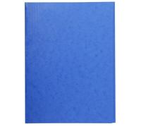 Exacompta - Ref 56407E - Europa 3-Flap Folders - 240 x 320mm in Size, 400gsm Genuine Premium Pressboard, Suitable for Storing A4 Documents - Blue (Pack of 25)