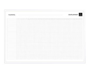 Exacompta - Ref 57160E - Exaplanner Project Management Magnetic Wall Planner - 900 x 590mm in Size, 240 Dry-Wipe Magnets Supplied, Wall Fixings & Storage Box Provided