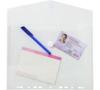 Exacompta - Ref 57381E - PP Envelope Punched Pocket - Suitable for A4 Documents