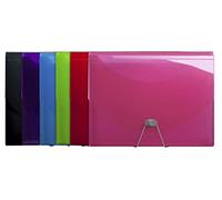 Exacompta - Ref 58770E - Iderama Collection - Multipart Expanding Case - 330 x 250mm in Size, Ideal for A4 Documents, 13 Tabbed Sections, Polypropylene - Assorted Colours