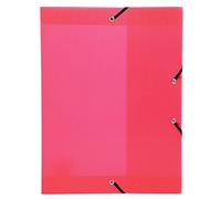 Exacompta - Ref. 5967E - 1 filing box with Linicolor rubber bands - in polypropylene - spine 2.5 cm - dimensions 25 x 33 cm - for A4 format - random color - delivered assembled