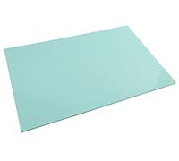 Exacompta - Ref 60163D - Box of 8 Aquarel Cardboard Desk Pads - Compatible with Optical and Laser mice - Wide Format Long and Short Depth - Size 585x385x5mm - Pastel Green