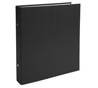 Exacompta - Ref. 621SE - Rigid PP binder - 2 round rings, diameter 25 mm - Spine 34 mm - External dimensions: 23 x 21.5 cm - School file format 22 x 17 cm - Colour: blackExacompta - Ref. 621SE - Rigid PP binder - 2 round rings, diameter 25 mm - Spine 34 mm - External dimensions: 23 x 21.5 cm - School file format 22 x 17 cm - Colour: black