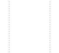 Exacompta - Ref. 62331E - 2000 white listing sheets 240x11 4/6"" 1 ply micro perforations 4 sides Detachable Caroll Strips Clairalfa Paper 80g" - White