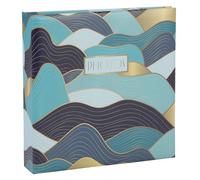 Exacompta - Ref. 62662E - Box of 6 OCEAN photo albums - 200 photos 10 x 15 cm - 100 pages - 22.5 x 22 cm - cover covered with matte film