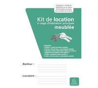 Exacompta - Ref. 62E - 1 furnished rental kit - This complete file includes all the mandatory documents to rent a furnished accommodation with complete peace of mind - 100% French manufacturing