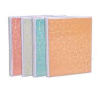 Exacompta - Ref 65002E - Mini Pocket Photo Album - 130 x 160mm in Size, 24 Pages with Hard-Wearing Plastic Pockets, Holds Up To 24 Photos - Random Design Cover