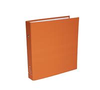 Exacompta - Ref. 650E - Rigid PP binder - 2 round rings, diameter 30 mm - Spine 40 mm - External dimensions: 23 x 21.5 cm - School file format 22 x 17 cm - 10 random colors