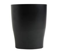 Exacompta - Ref. 676014D - Box of 10 ECOPEN pencil holders - dimensions 6x8x9.5 cm - black color - BLUE ANGEL certified - To store pens, pencils, and other stationery items