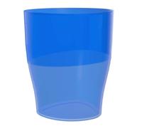 Exacompta - Ref 676808D - 1 Ecopen Crystal Pencil Pot - Dimensions 6x8x9.5cm - For storing pens, pencils, and other stationery