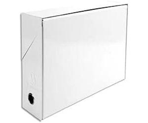 Exacompta - Ref 770002E - Forever Collection - Cloth Spine Folders - 240 x 320mm in Size, Suitable for A4 Documents, 3mm Spine, 320gsm Recycled Card - Buff (25 Pack)