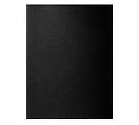 Exacompta - Ref 800018E - Rocks Square Cut Folder - 220 x 310mm in Size, Suitable for Holding A4 Documents, 80gsm Coloured Paper -Black (Pack of 100)