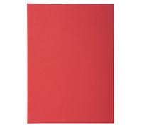Exacompta - Ref 850012E - Super Square Cut Folders - 22 x 31cm in Size, Suitable for Storing & Holding A4 Documents, 60gsm Material - Red (Pack of 250)