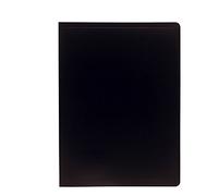 Exacompta - Ref 85101E - Soft PP Display Book - Suitable for A4 Documents, Made from Polypropylene, Lightweight, 100 Pockets, 200 Viewing Pages - Black Cover