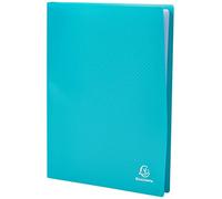 Exacompta - Ref 85103E - Soft PP Display Book - Suitable for A4 Documents, Made from Polypropylene, Lightweight, 100 Pockets, 200 Viewing Pages - Green Cover