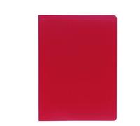 Exacompta - Ref 85105E - Soft PP Display Book - Suitable for A4 Documents, Made from Polypropylene, Lightweight, 100 Pockets, 200 Viewing Pages - Red Cover