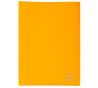 Exacompta - Ref 8529E - Soft PP Display Book - Suitable for A4 Documents, Made from Polypropylene, Lightweight, 20 Pockets, 40 Viewing Pages - Yellow Cover