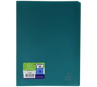 Exacompta - Ref. 8530E - 1 OPAK document cover - 30 anti-reflective grained pockets - 60 views - for A4 format - dimensions 24 x 32 cm - soft polypro cover - 8 random colors