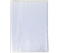 Exacompta - Ref 85360E - Chromaline Semi-Rigid PP Display Book - 240 x 320mm in Size, Suitable for Holding A4 Documents, 30 Pockets, 60 Viewing Pages - Clear (Pack of 4)