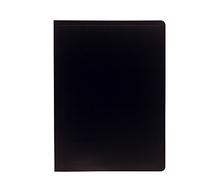 Exacompta - Ref 8581E - Soft PP Display Book - Suitable for A4 Documents, Made from Polypropylene, Lightweight, 80 Pockets, 160 Viewing Pages - Black Cover