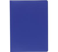 Exacompta - Ref 8582E - Soft PP Display Book - Suitable for A4 Documents, Made from Polypropylene, Lightweight, 80 Pockets, 160 Viewing Pages - Blue Cover