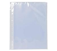 Exacompta - Ref 86001E - Removable Display Book Pockets Refill - 240 x 320mm in Size, Suitable for A4 Documents, High Transparenct Material - Clear (Pack of 10)