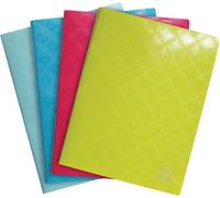 Exacompta - Ref 86240E - 1928 Collection - PP Display Book - 240 x 320mm in Size, Suitable for Displaying A4 Documents, 40 Pockets, 80 Viewing Pages - (Pack of 12),Blue,Green,Turquoise