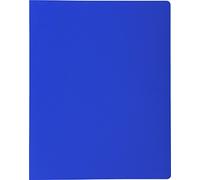 Exacompta - Ref. 88210E - Box of 10 OPAK document protectors - 20 smooth crystal pockets - 40 views - for format 17 x 22 cm - size 18 x 23 cm - semi-rigid polypro cover - 8 assorted colors